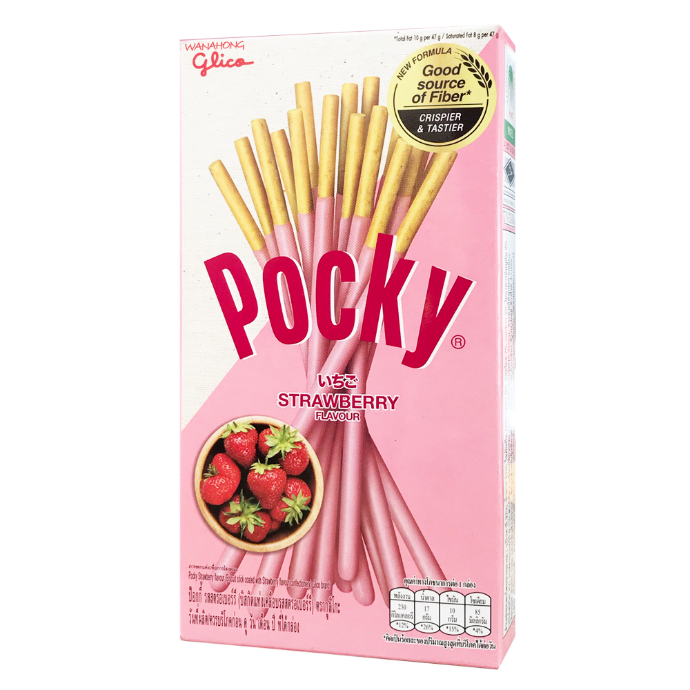 固力果 Pocky 百奇 百力滋 (草莓) Glico Pocky Stick - Strawberry 45g