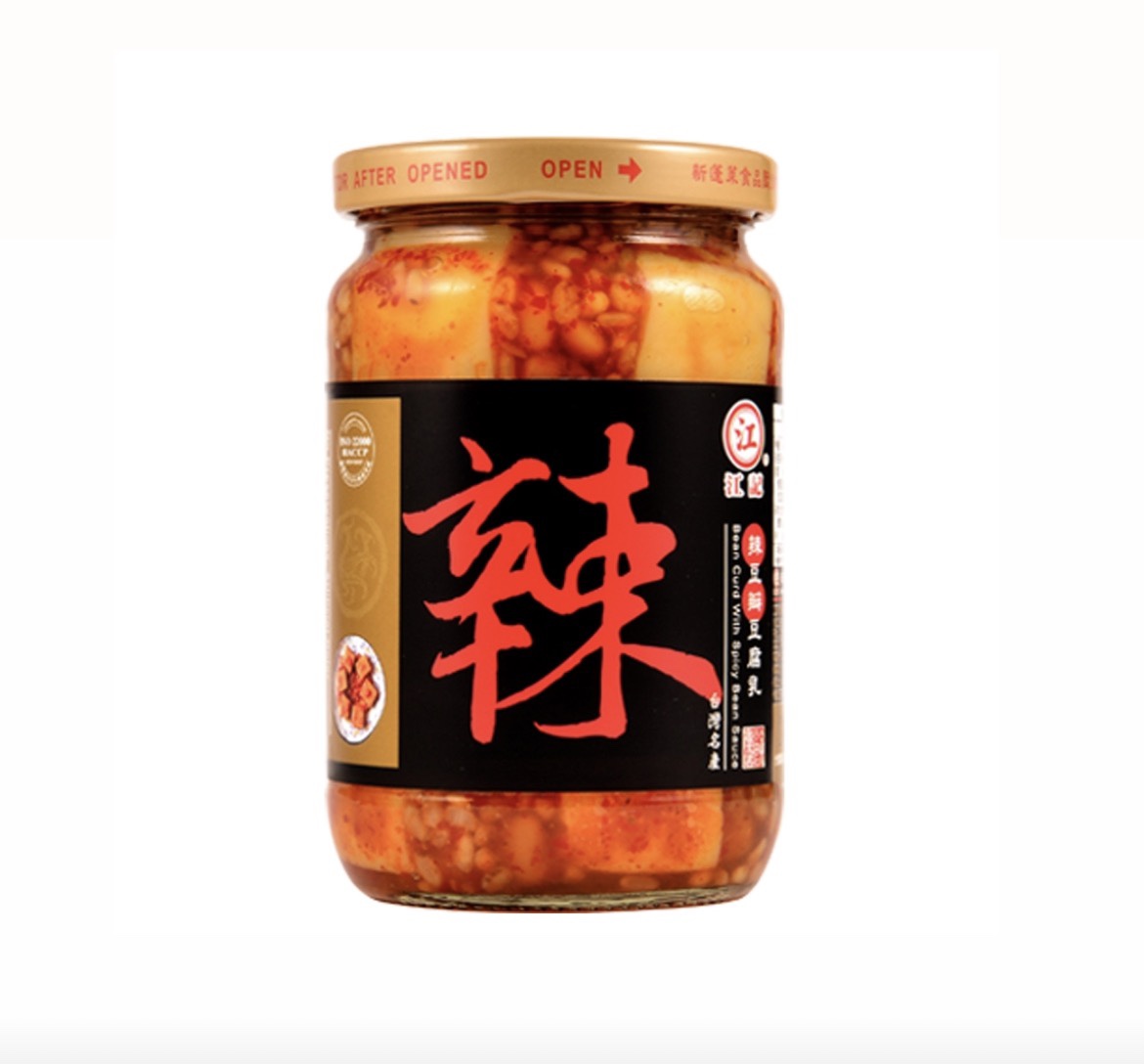 江記 辣豆瓣豆腐乳 Bean Curd with Spicy Bean Sauce 380g