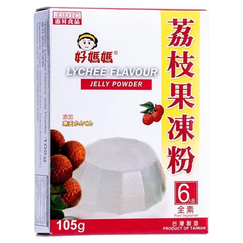 荔枝果凍粉 Jelly Powder-Lychee Flavour 105g