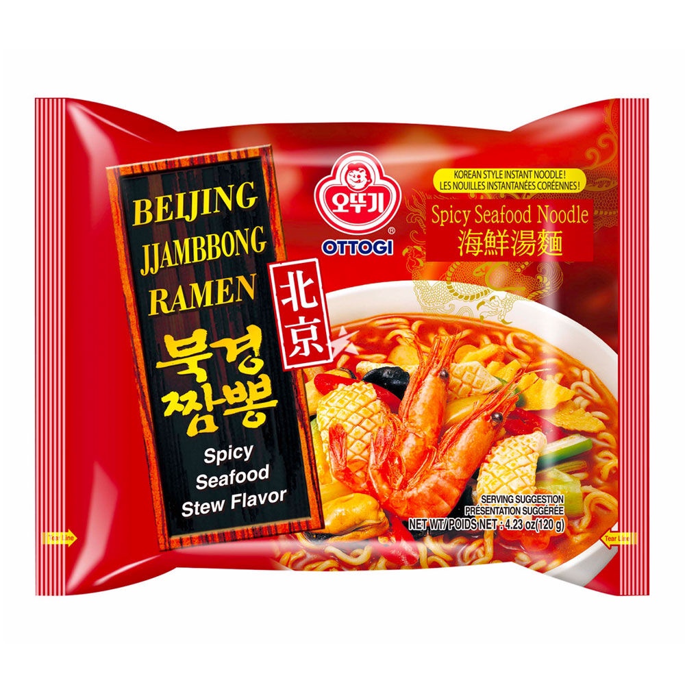 Ottogi Bukkyung Jiambbong Spicy Seafood Stew  Flavor 120g