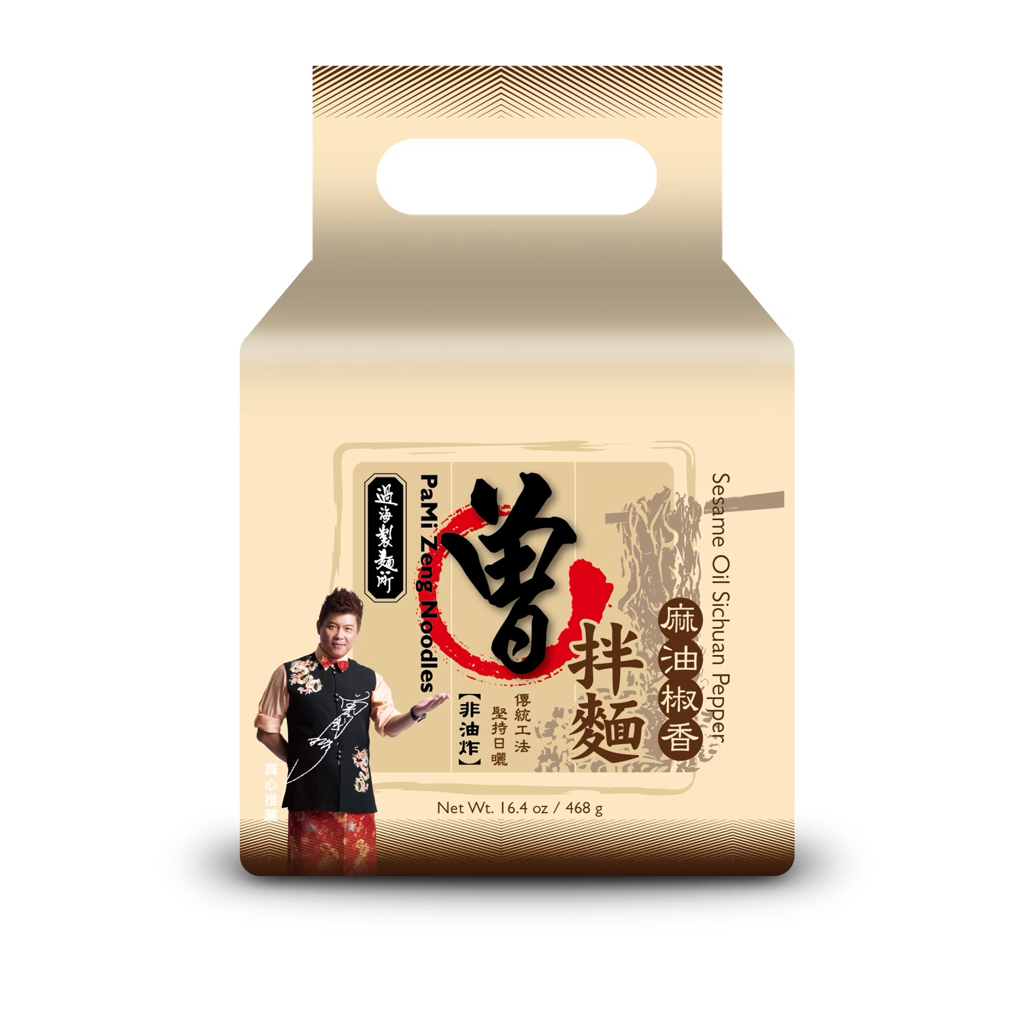 曾拌麵 麻油椒香 Sesame Oil Sichuan Pepper 464g