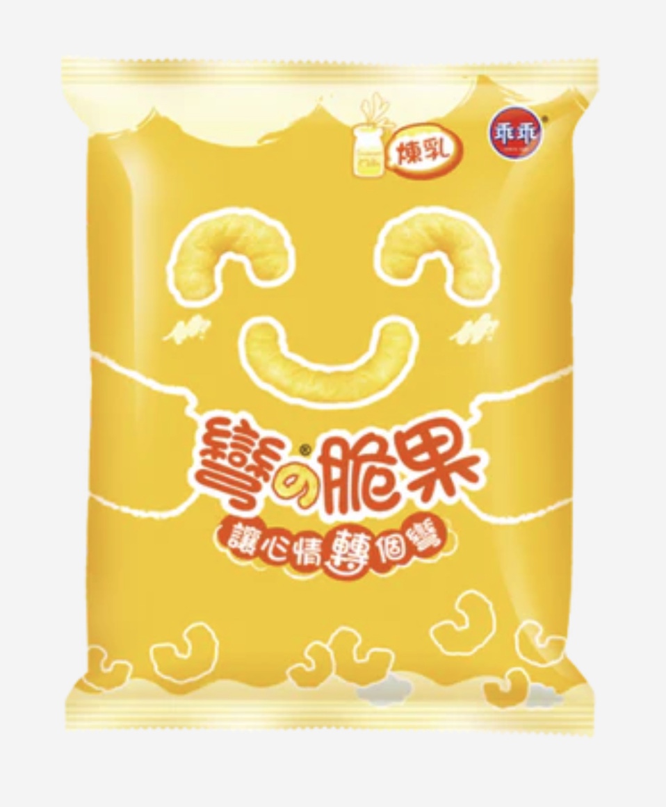 灣的脆果 煉乳口味 Kuai Kuai Corn Snacks - Condense Milk