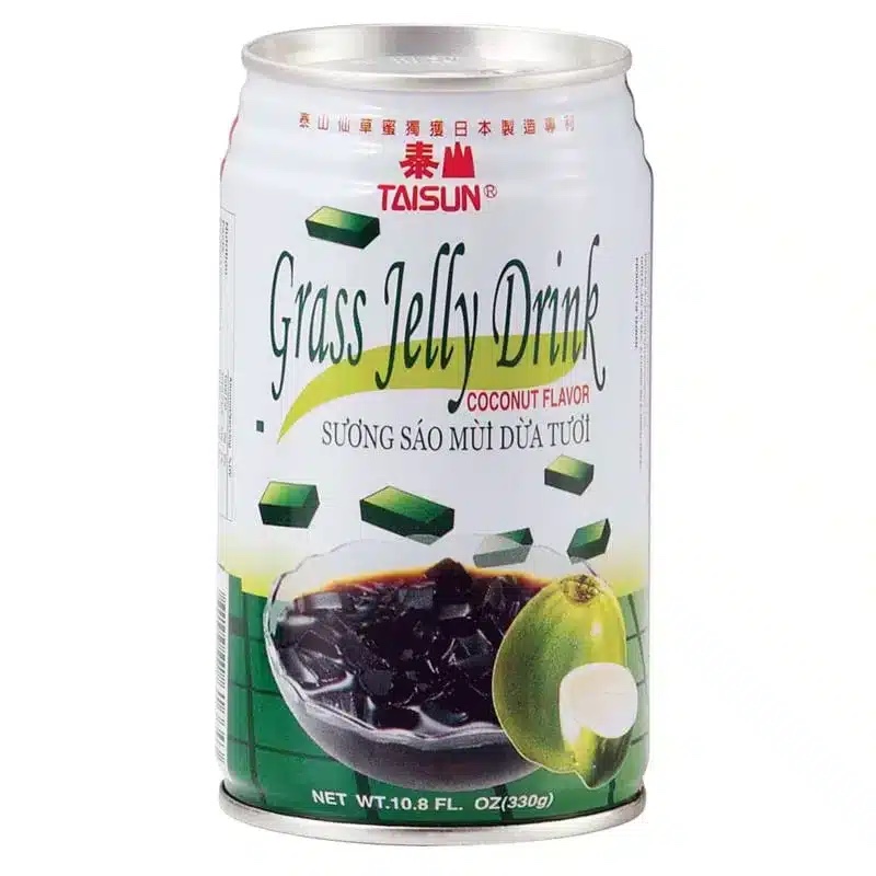 泰山 仙草蜜 椰子口味Grass Jelly Drink – Coconut Flavour 330ml