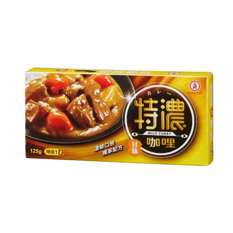 工研特濃咖哩Thick Instant Curry Curry (Mild) 125g