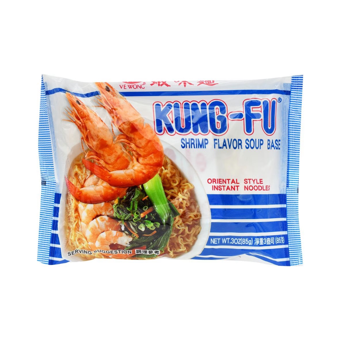 味王 蝦鮮味泡麵 Shrimp Flavour Soup Base Instant Noodles 85g