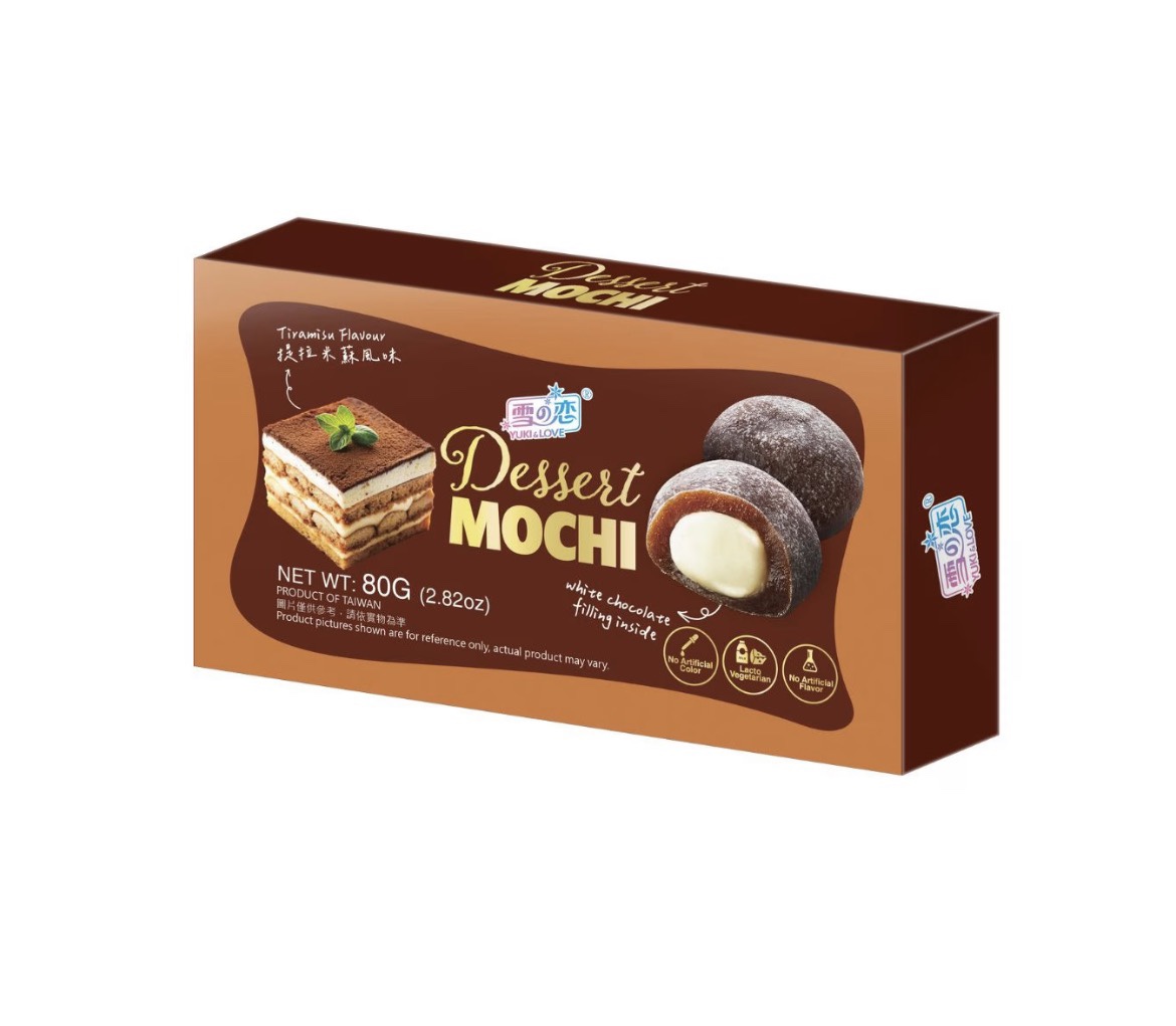 迷你麻糬團仔 提拉米蘇味 Dessert Mochi Tiramisu Flavour 80g