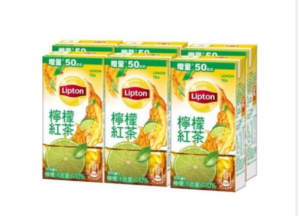 立頓 - 檸檬紅茶 Lemon Black Tea 300ml x 6pcs