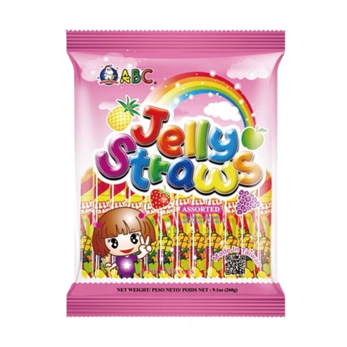 ABC 綜合果凍條 ABC Jelly straws assorted flavours