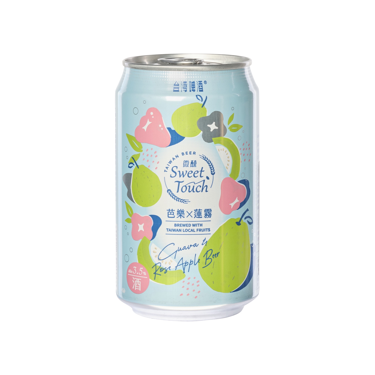 台啤 芭樂x蓮霧口味Sweet Touch Fruit Beer Guava and Rose Apple 330ml