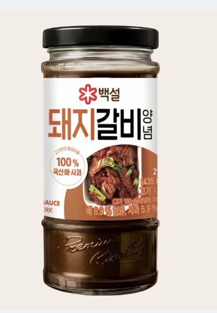 韓式燒烤醃料烤豬肉醬Beksul BBQ Sauce For Grilled Pork(Galbi)290g