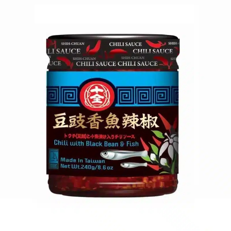 豆豉香魚辣椒 Chili with Black bean and fish 240g