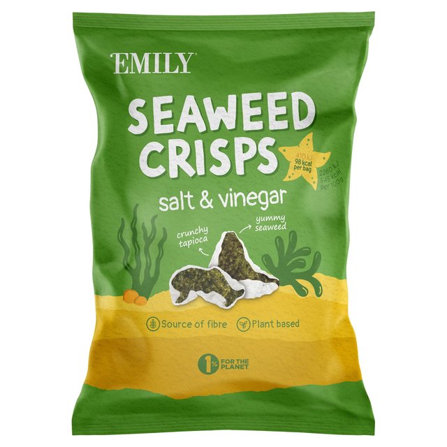 海苔脆片 鹽醋口味 Seaweed crisps -Salt &vinegar 18g