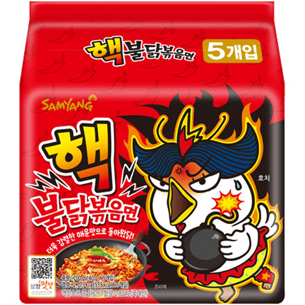 Samyang雙倍辣火雞麵Double Spicy Hot Chicken Ramen Multi 600g