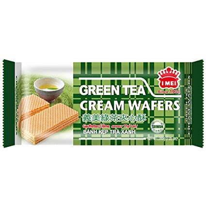 義美 綠茶夾心酥 Imei Cream Wafers Green Tea