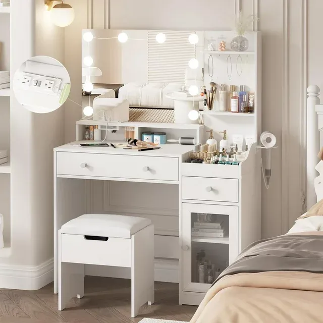VEANERWOOD Vanity Desk