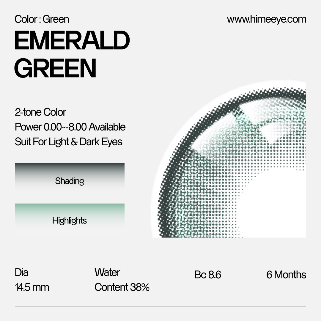 HiMe Emerald Green | 6 Months,2pcs