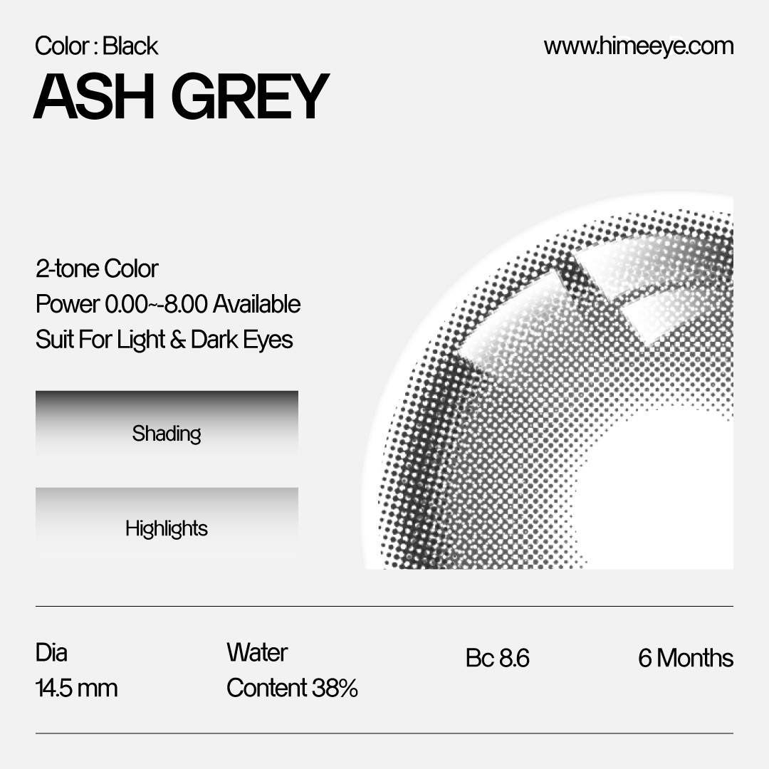 HiMe Ash Grey | 6 Months,2pcs