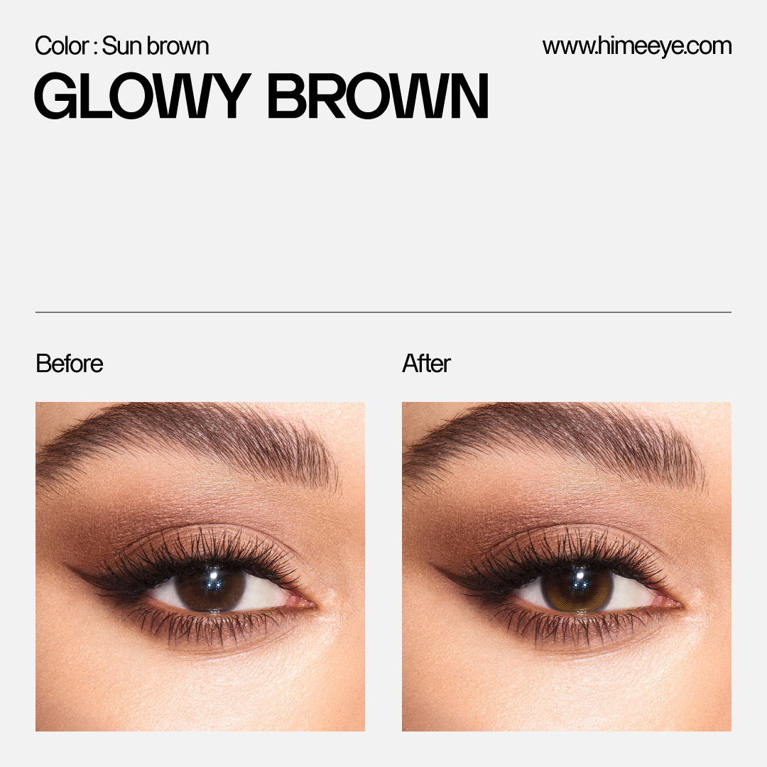 HiMe Glowy Brown | 6 Months ,2pcs