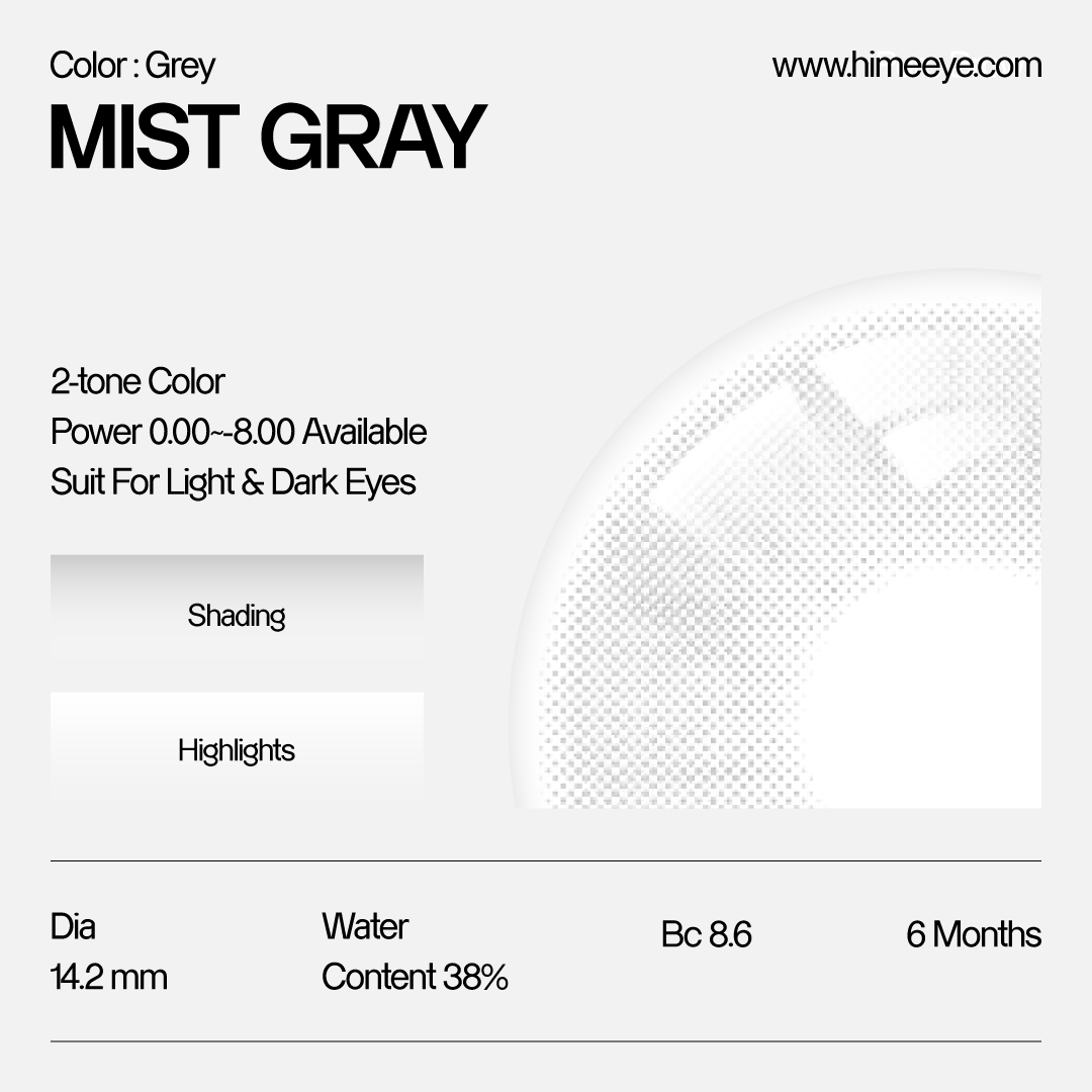 HiMe Mist Gray | 6 Months,2pcs