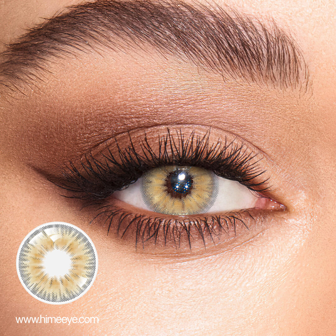 HIMEeye Pairs Luster Brown