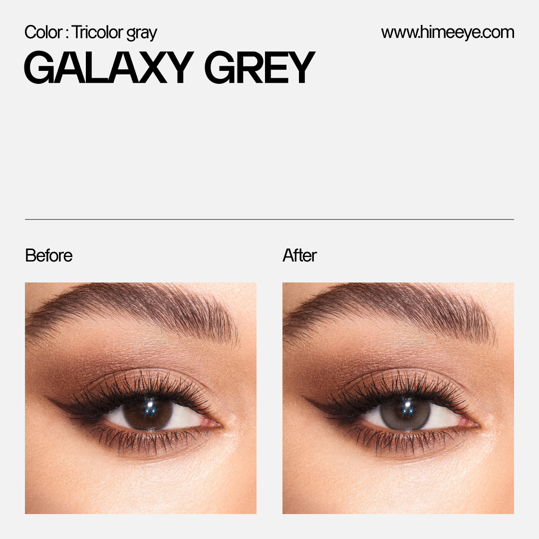 Eyesong Galaxy Grey Contact Lenses | 1 Day ,10pcs