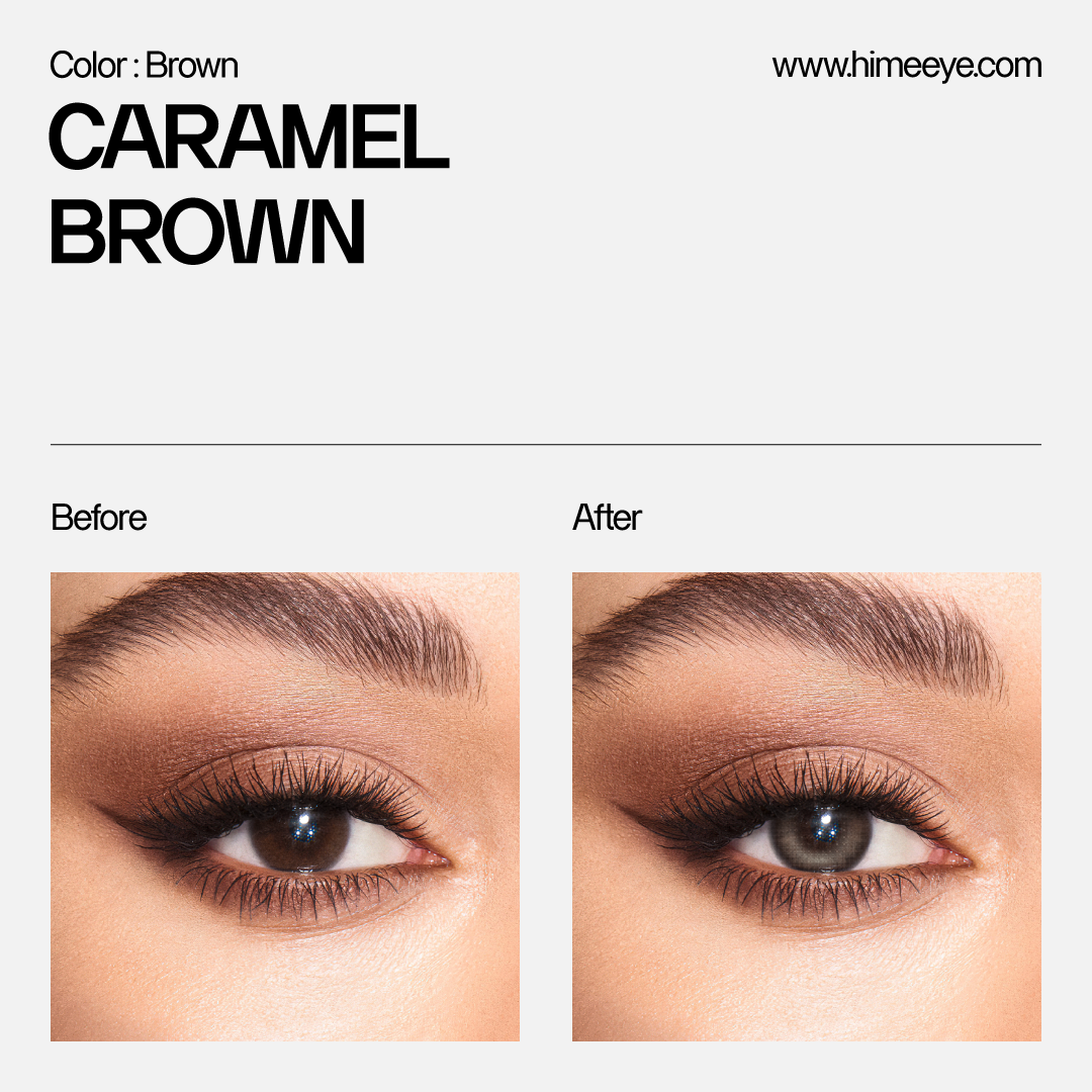 Hime Hot Chocolate Contact Lenses | 1 Day ,10pcs