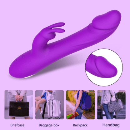 🎁Telescopic dildo clitoral stimulator