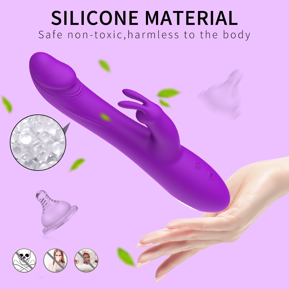 🎁Telescopic dildo clitoral stimulator