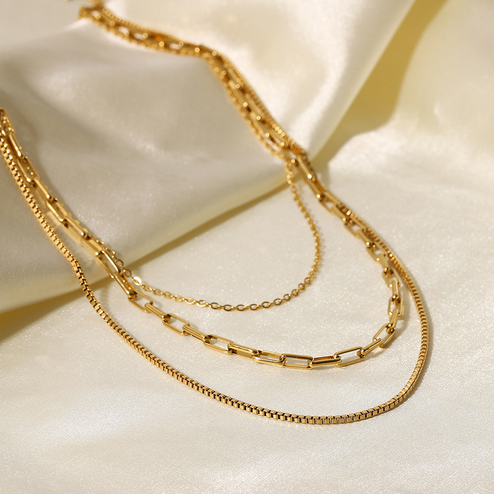 Three Chain Necklace