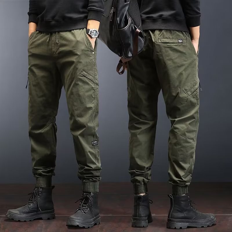 Retro Multi-Pocket Casual Pants For Men