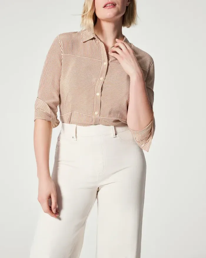 👖NEW SEAMED FRONT WIDE LEG JEANS