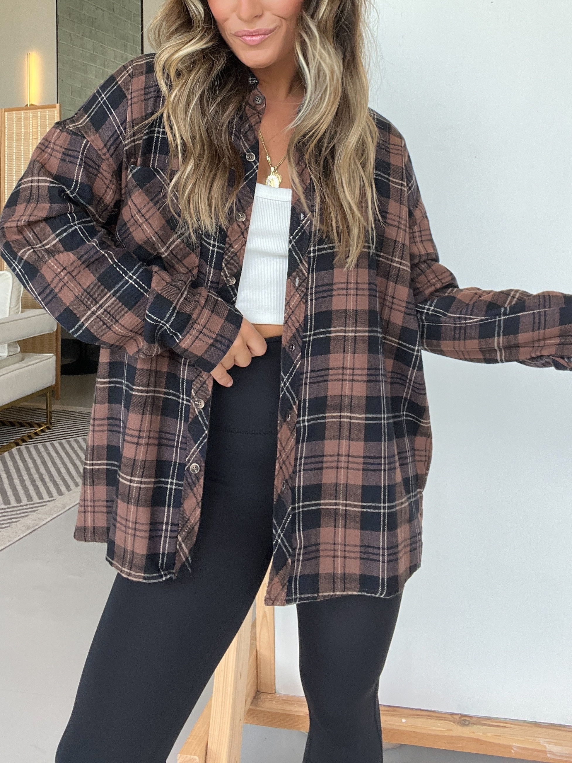 Ultra Soft Flannel Plaid Shirt with Pocket (Buy 2 Free Shipping)