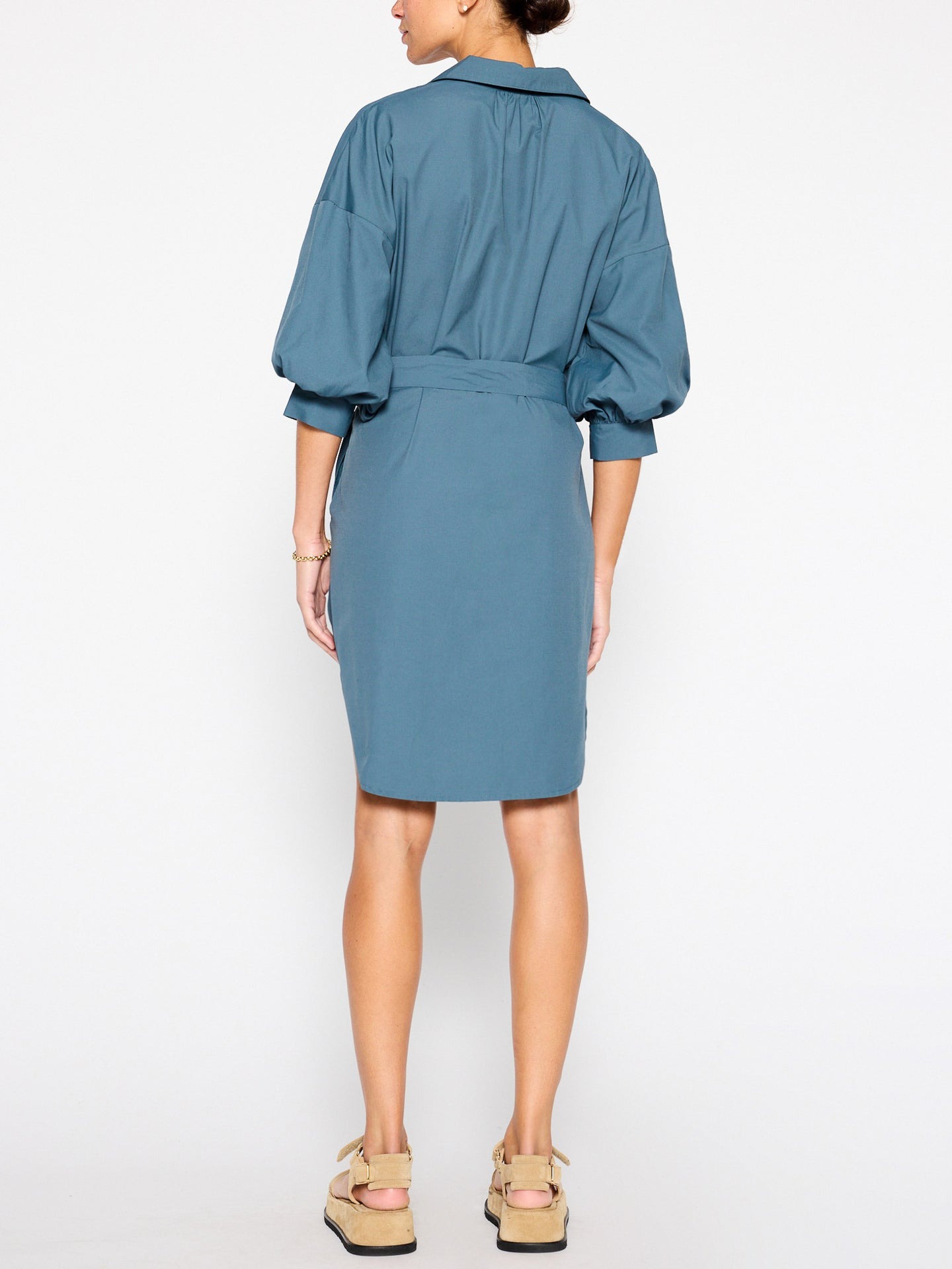 Shirt Belted Dress