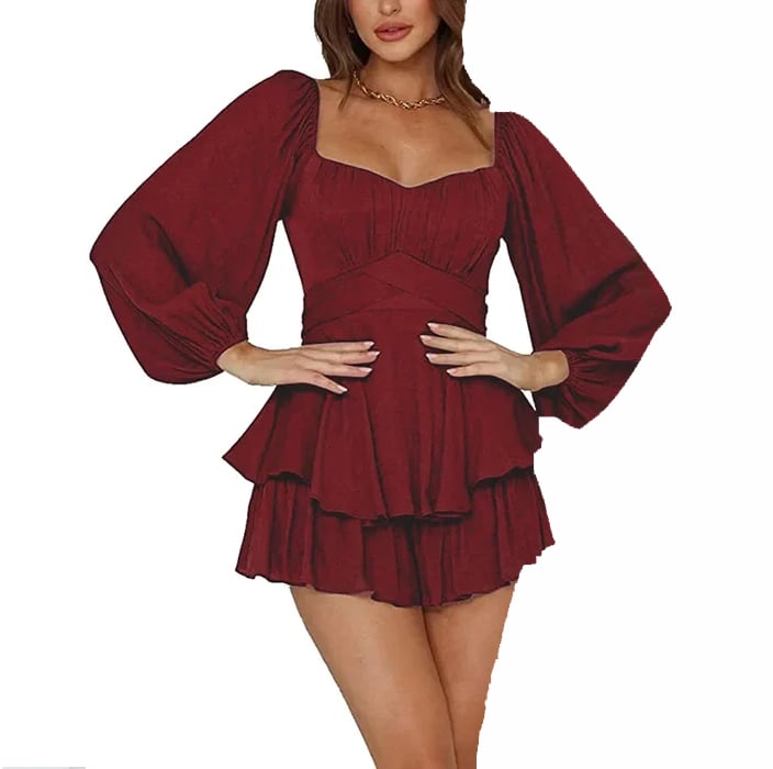 🔥2023 New Sale👗Ruffle Romper