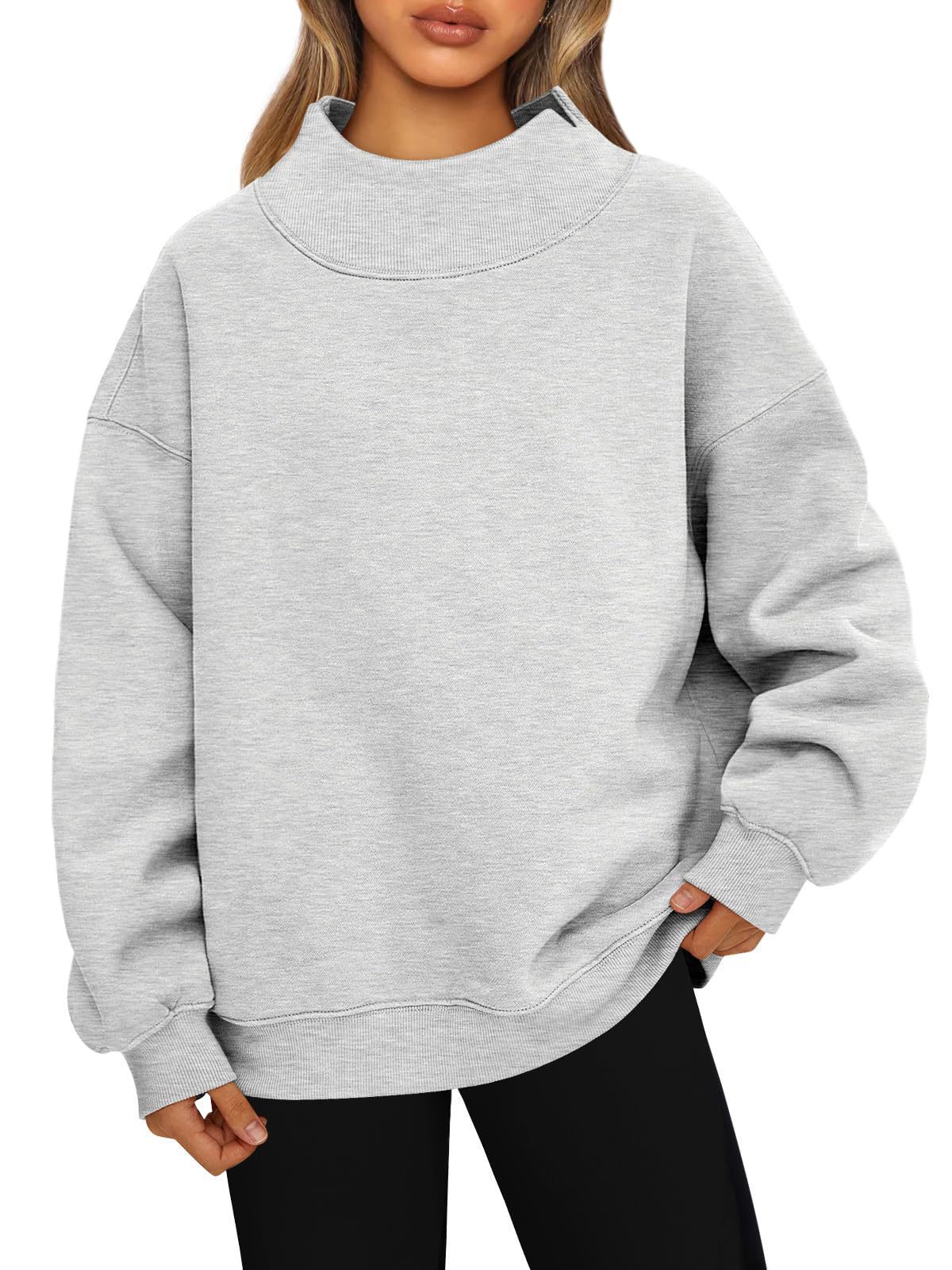 Women's Half Turtleneck Fleece Casual Sweatshirt (Buy 2 Free Shipping)