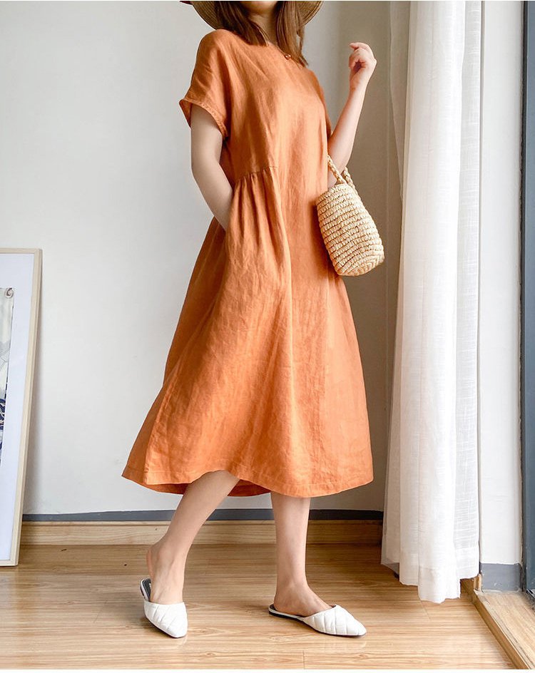 Linen Cotton Dress