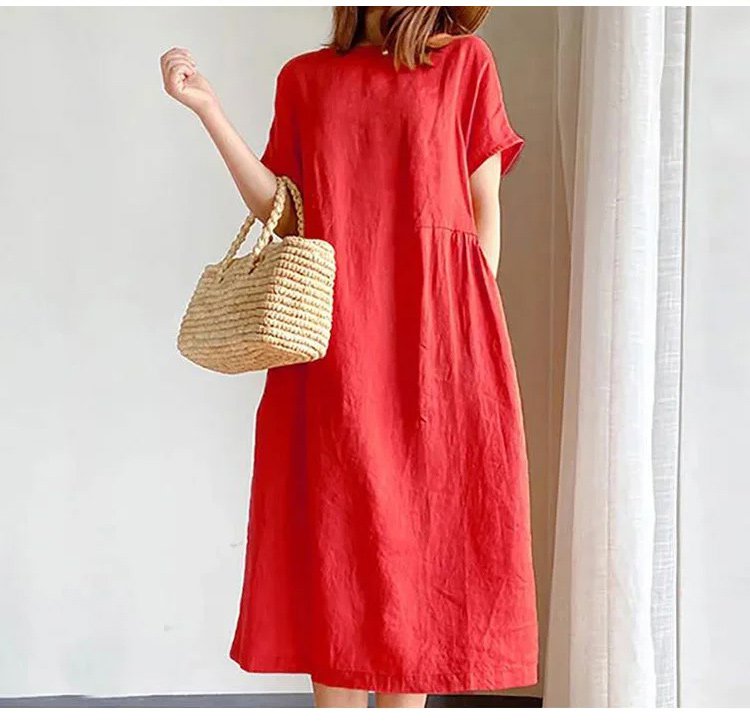 Linen Cotton Dress