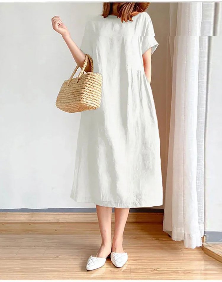 Linen Cotton Dress