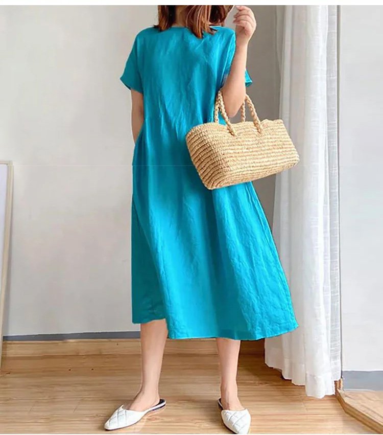 Linen Cotton Dress