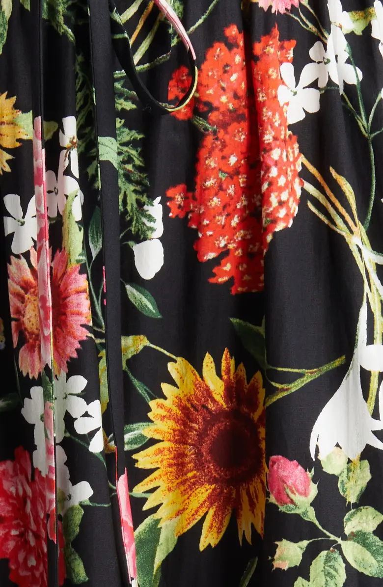 FLORAL TIERED COTTON MAXI DRESS👗(BUY 2 FREE SHIPPING)