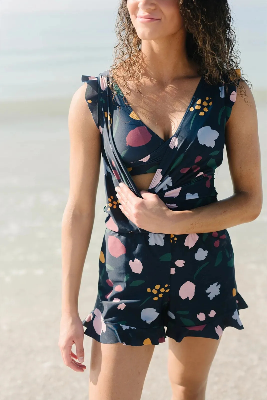 ✨💖BUILT-IN BRA SWIM ROMPER