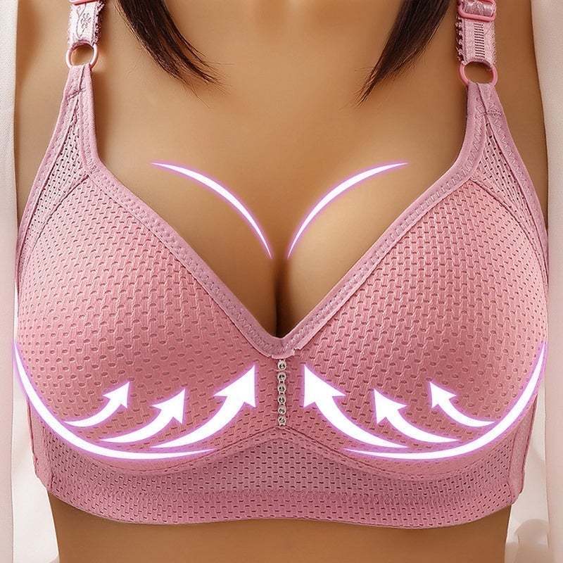2023 PLUS SIZE BRA WOMEN UNDERWEAR WIRE FREE COMFORT SOFT BREATHABLE