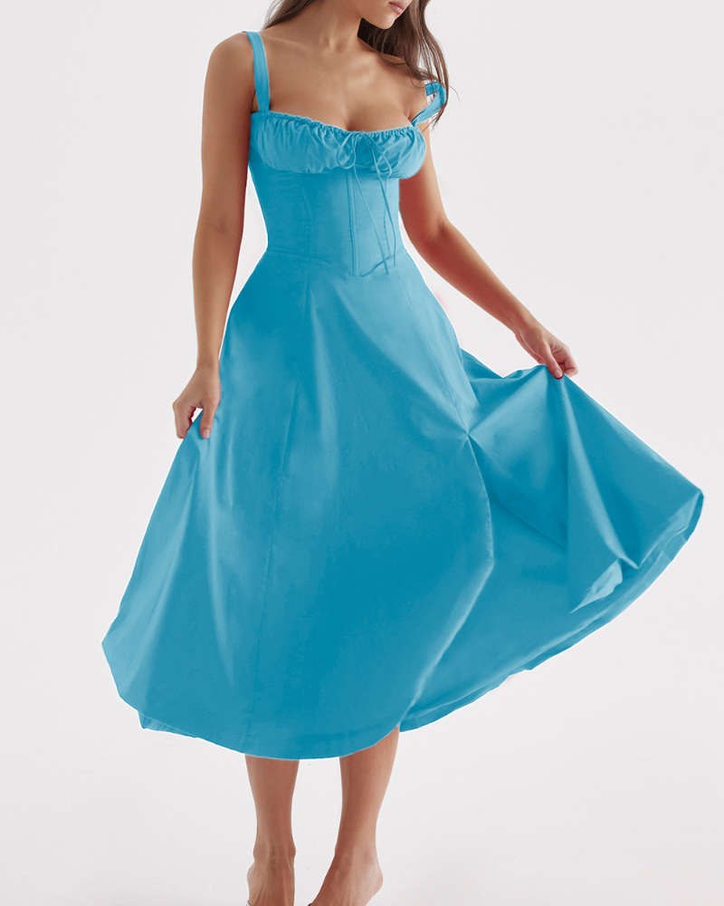 Halter Neck Sheath Dress