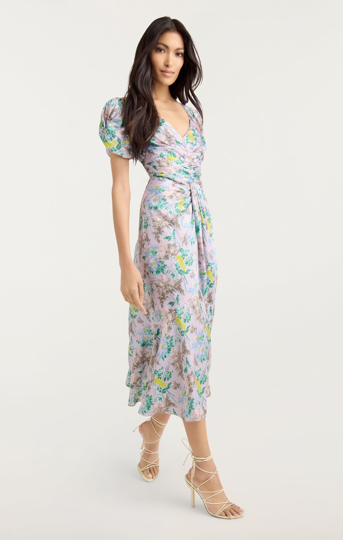 Floral Midi Dress (BUY 2 FREE SHIPPING)