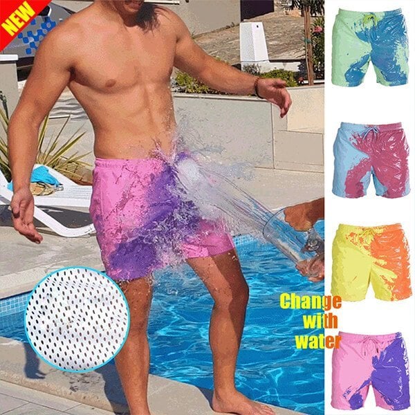 Men’s Color Changing Swim Trunks🏊‍♂