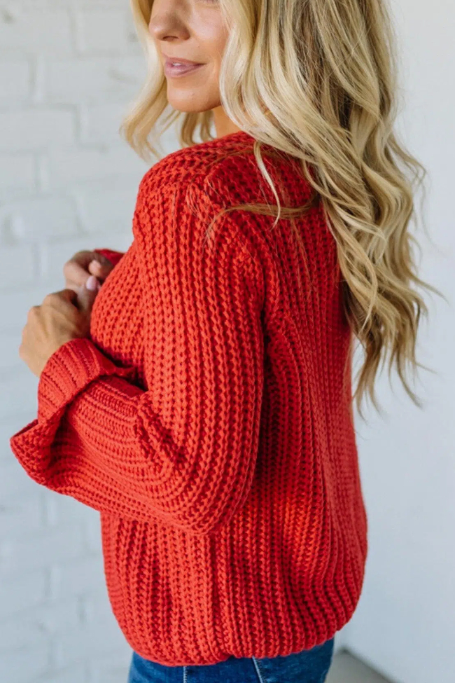Bow Tied Low Gauge Sweater