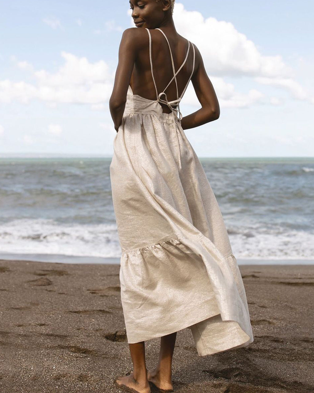 LAST DAY 50% OFF🔥CHIC BACKLESS LACE-UP DRESS