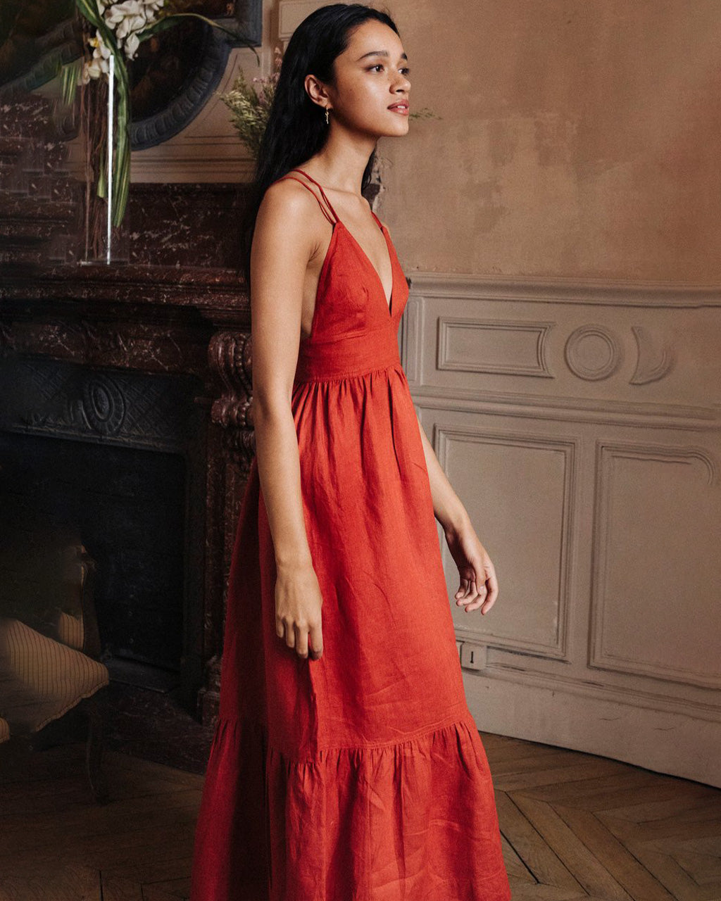 LAST DAY 50% OFF🔥CHIC BACKLESS LACE-UP DRESS