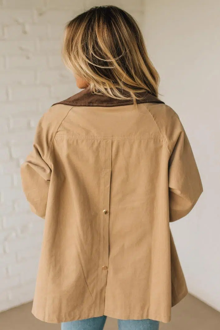 Corduroy Collar Barn Jacket