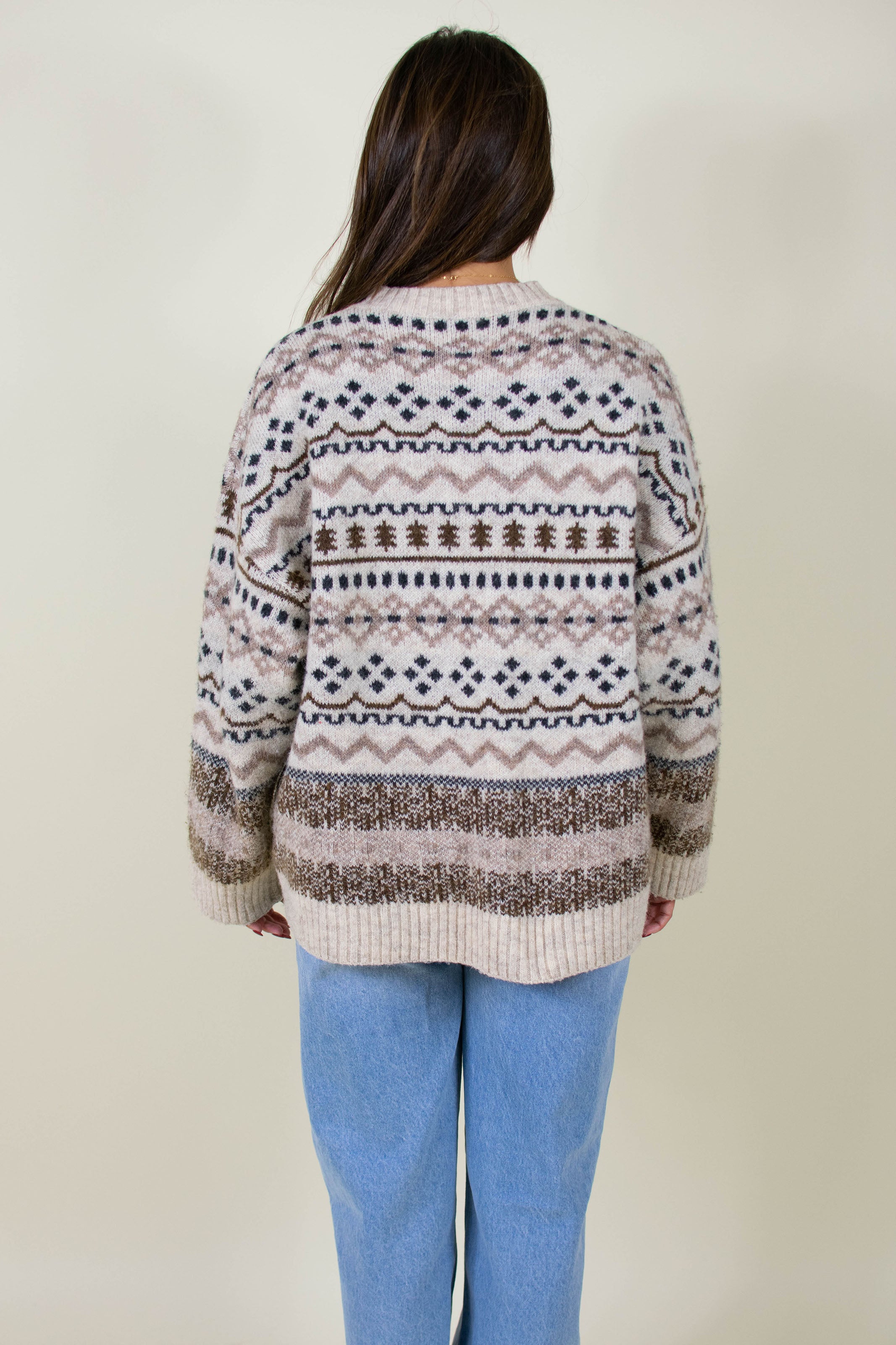 Christmas "Fun With Patterns" Sweater (Buy 2 Free Shipping)